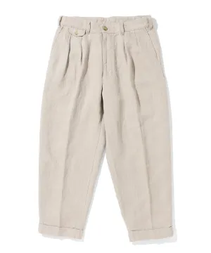 2-Pleat Linen Chinos