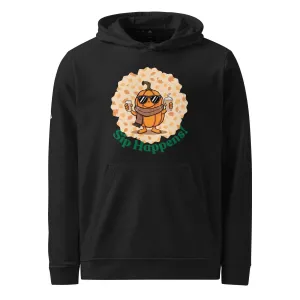 Adidas fleece Pumpkin Spice Sweatshirt: Sip Happens Cartoon Hoodie