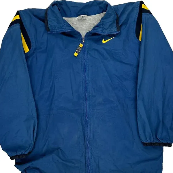 Age 12-13 Nike Windbreaker - Large Blue Polyester