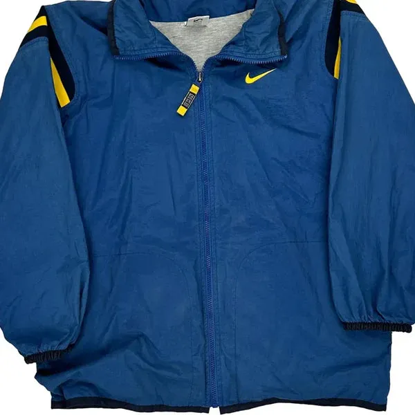 Age 12-13 Nike Windbreaker - Large Blue Polyester