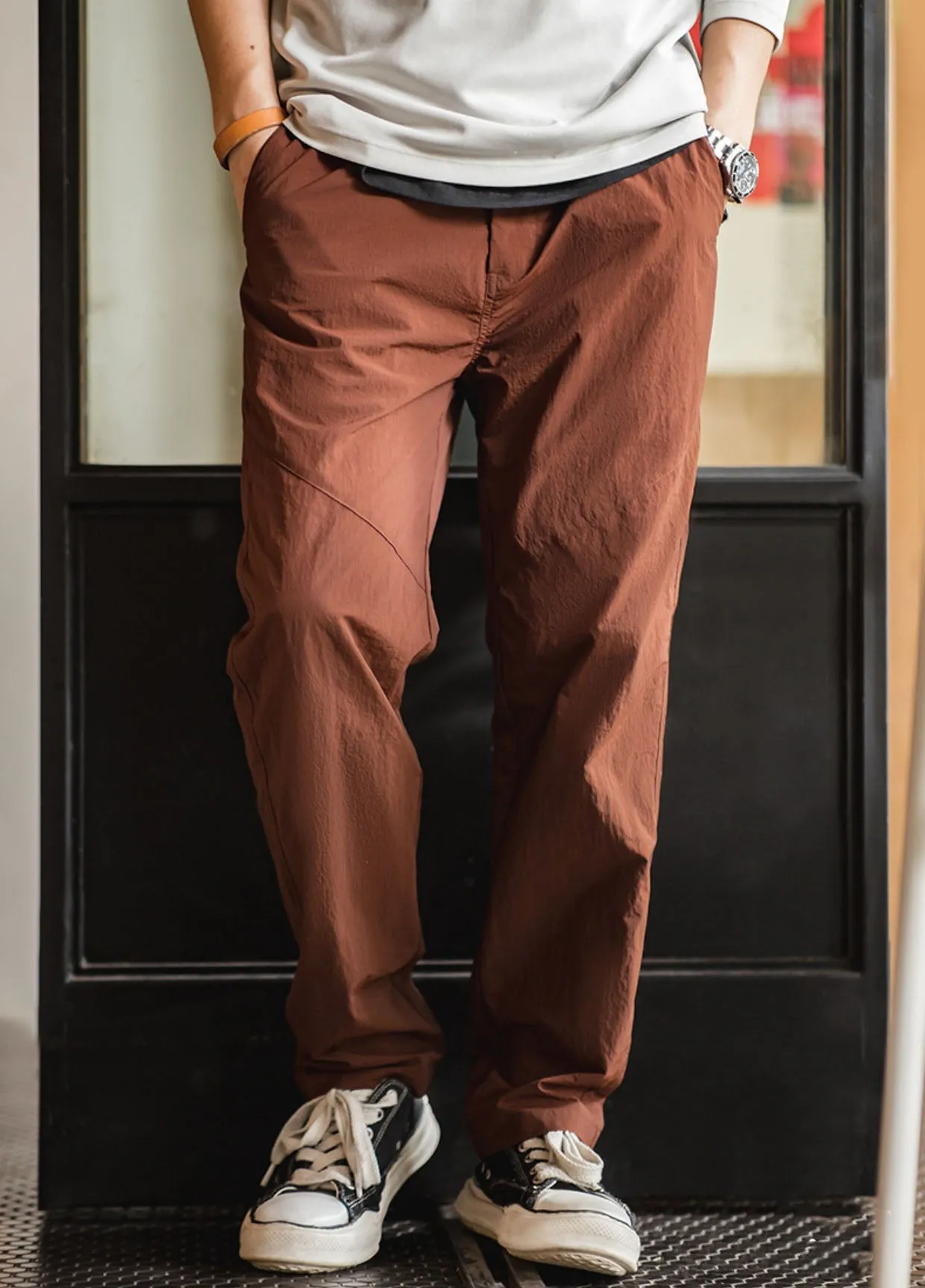 American Retro Mountain Quick-Drying Casual Men's Trousers