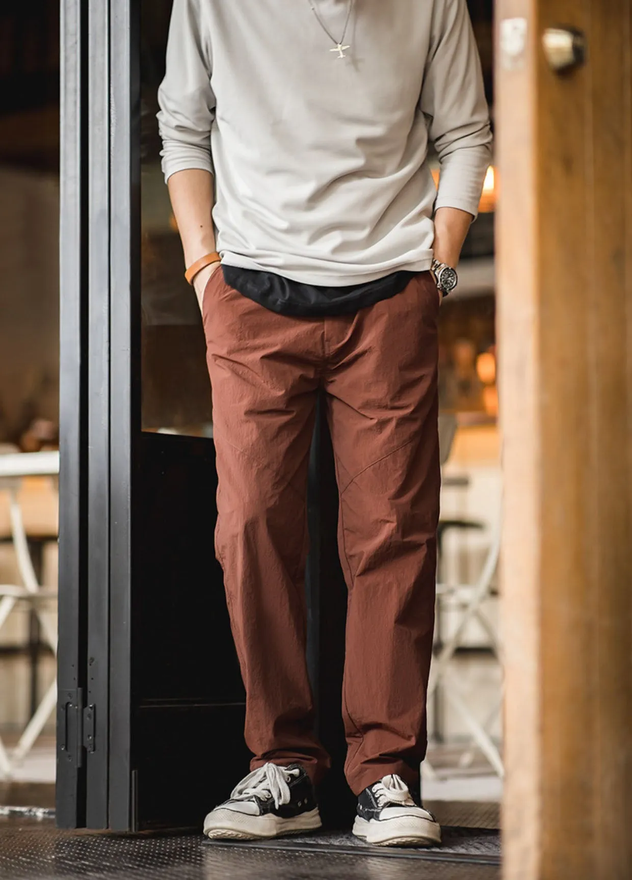 American Retro Mountain Quick-Drying Casual Men's Trousers
