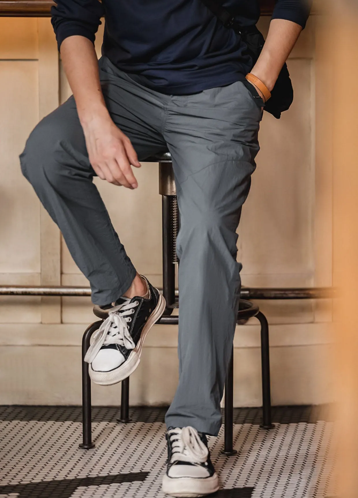 American Retro Mountain Quick-Drying Casual Men's Trousers
