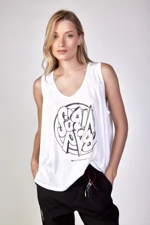 BAD VIBES SLEEVLESS TEE