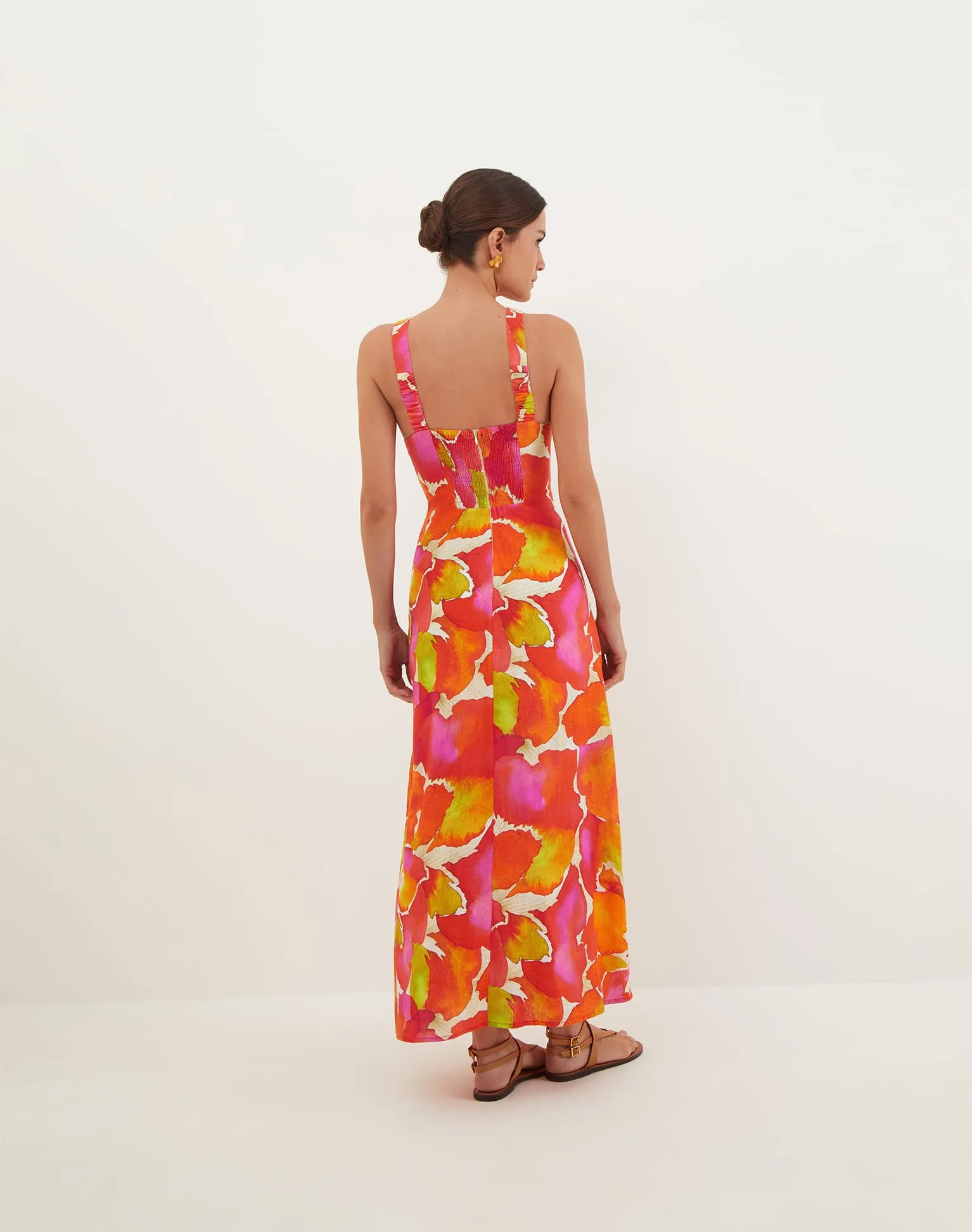 Barbarela Midi Dress - Gal