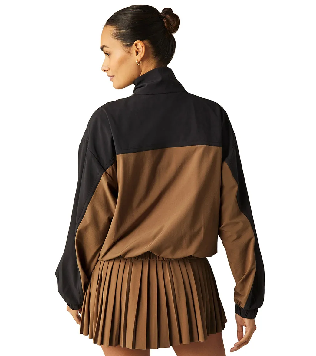 Beyond Yoga Colorblock Go Retro Jacket