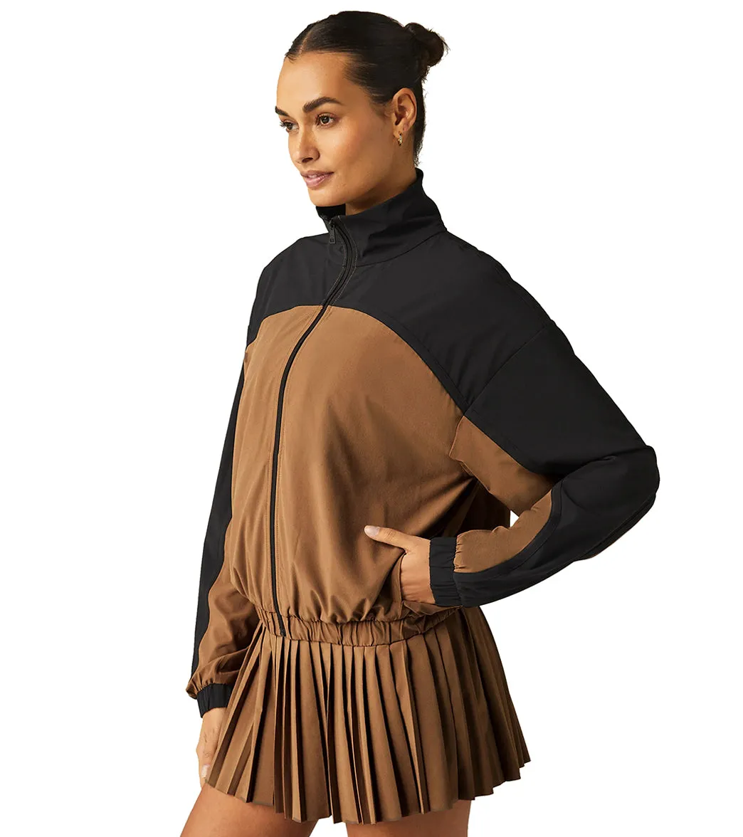Beyond Yoga Colorblock Go Retro Jacket