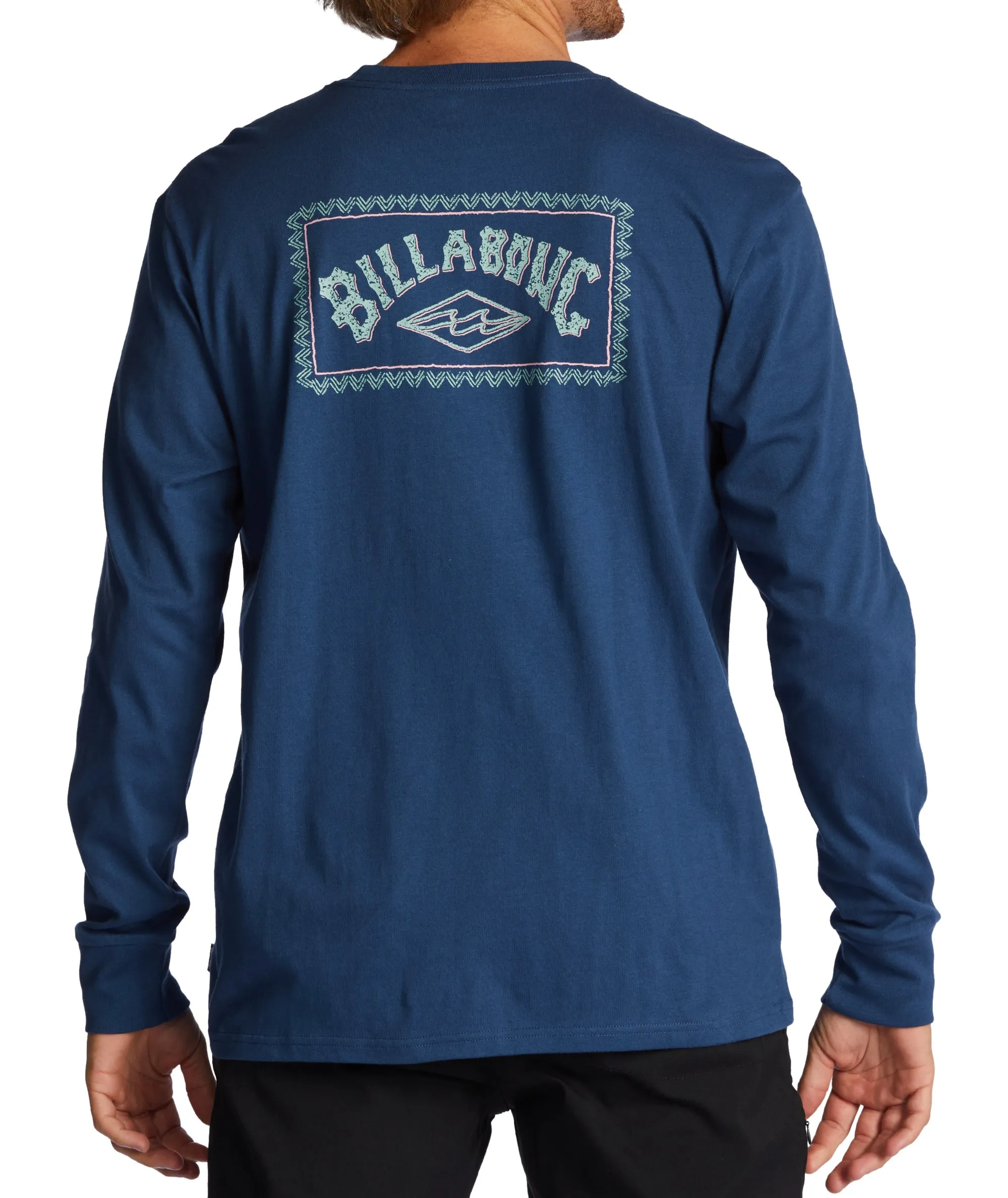 Billabong Adiv Arch L/S Tee-Space Blue