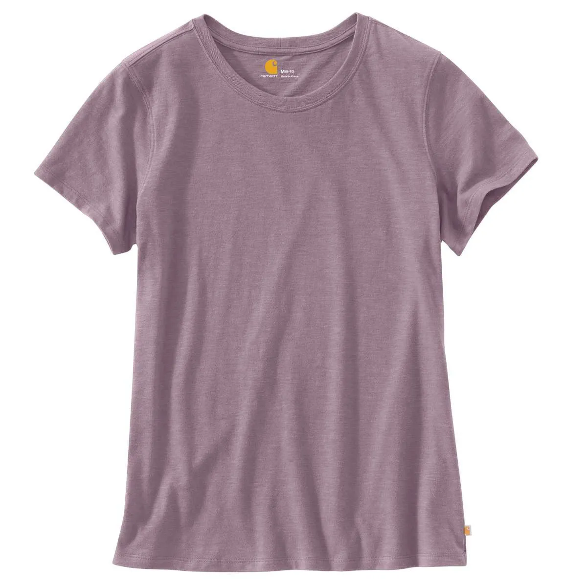 Carhartt Women's Amethyst Heather Lockhart Shot Sleeve Crewneck T-Shirt