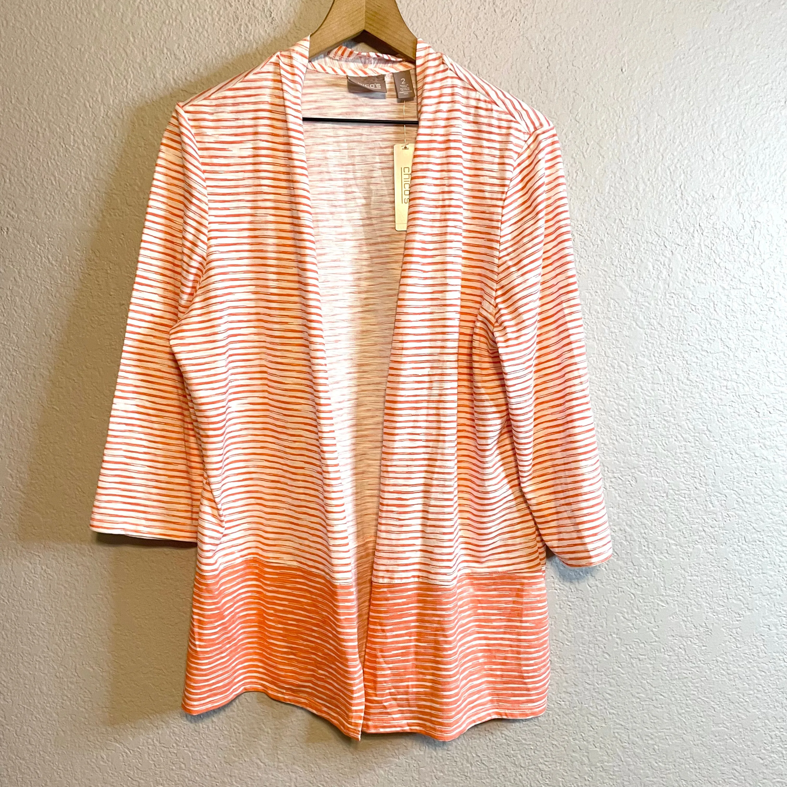 Casual Striped Cardigan