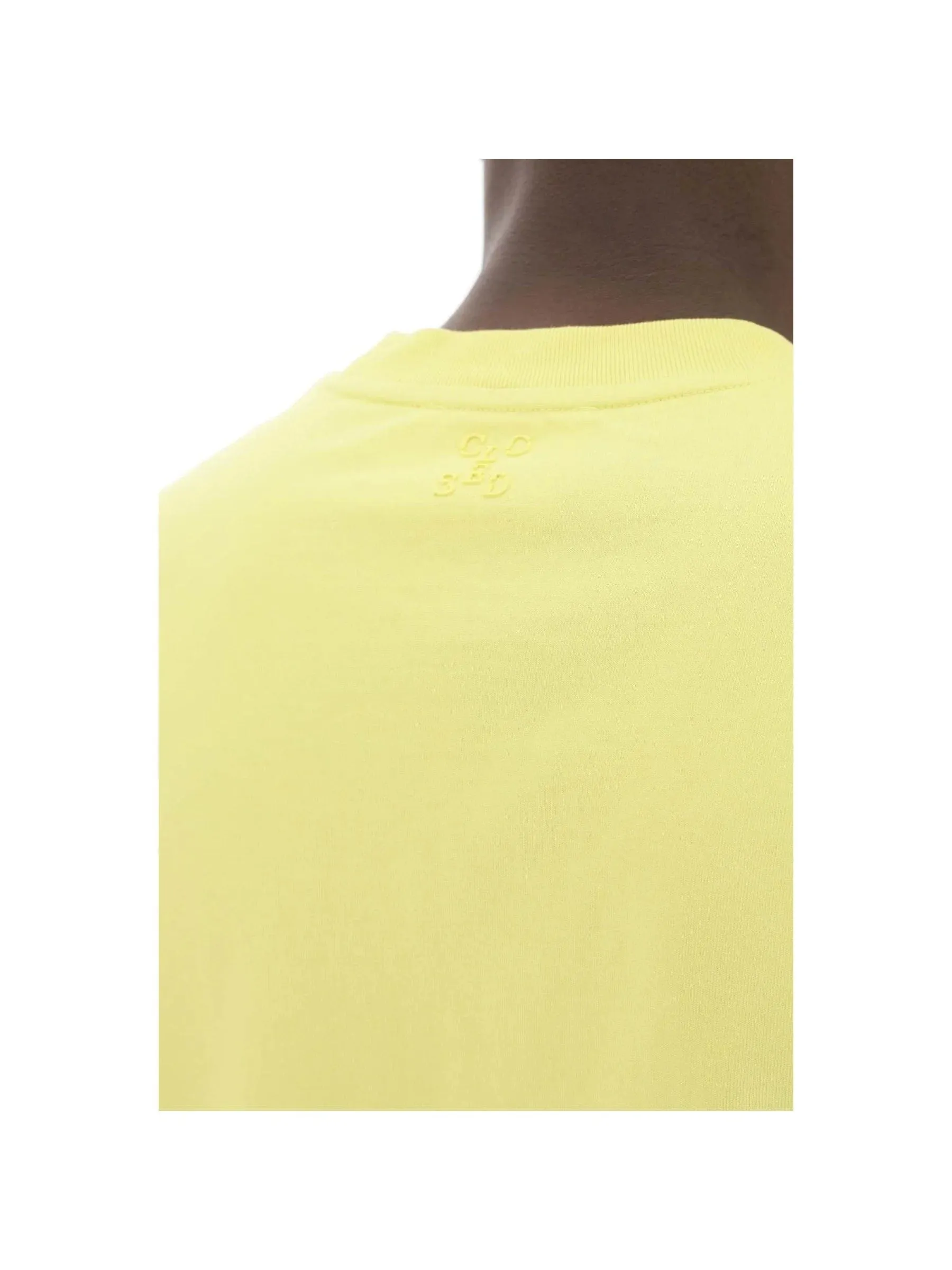 Closed Solid Cotton T-Shirt