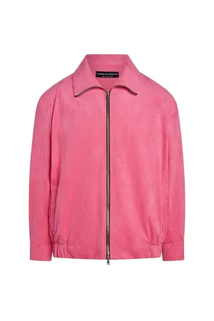 Hendrix Suede Funnel Neck Jacket