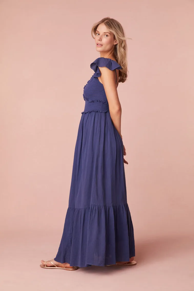 Katina Cotton Maxi Dress