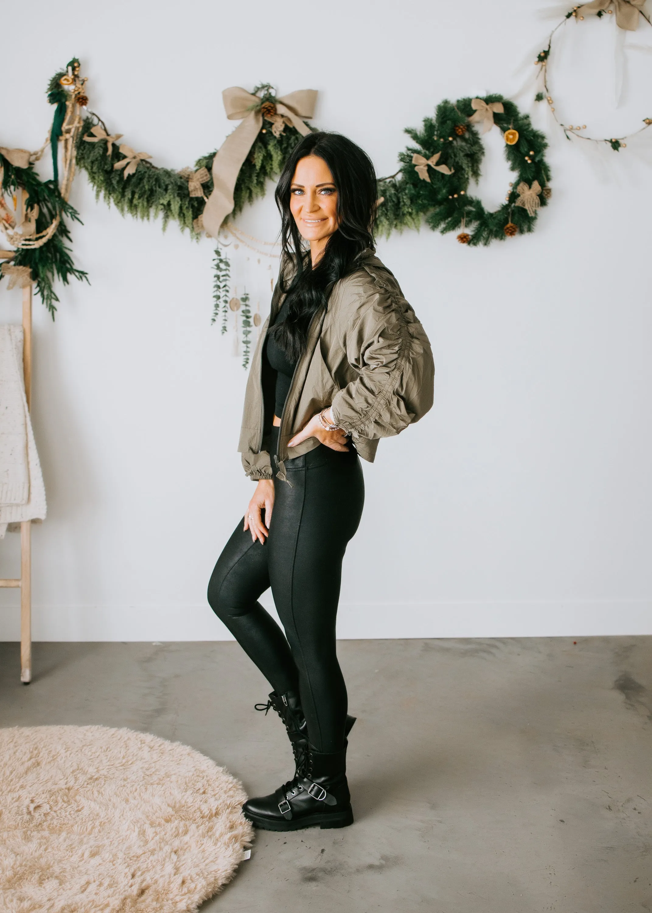 Lauryn Ruched Jacket