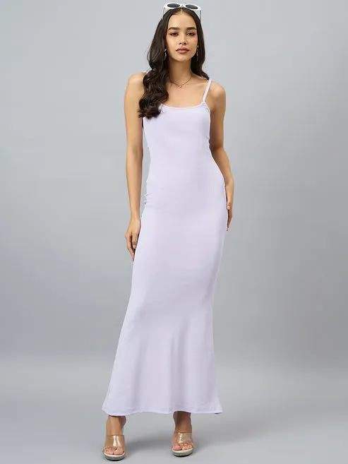 Lavender Sleeveless Maxi Dress