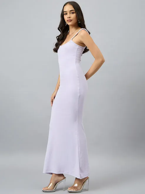 Lavender Sleeveless Maxi Dress