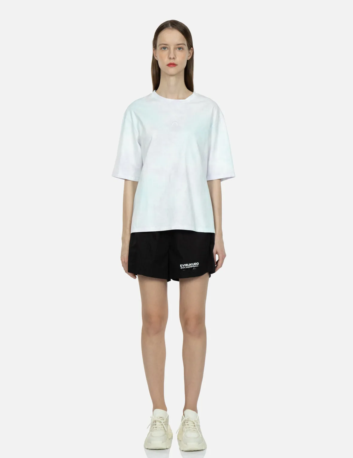 Logo and Seagull Print Shorts