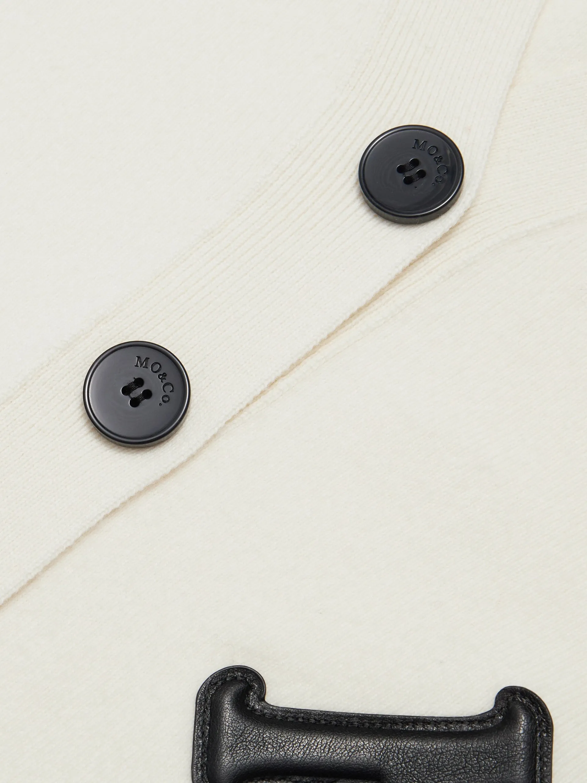 Merino Wool MC Print Cardigan