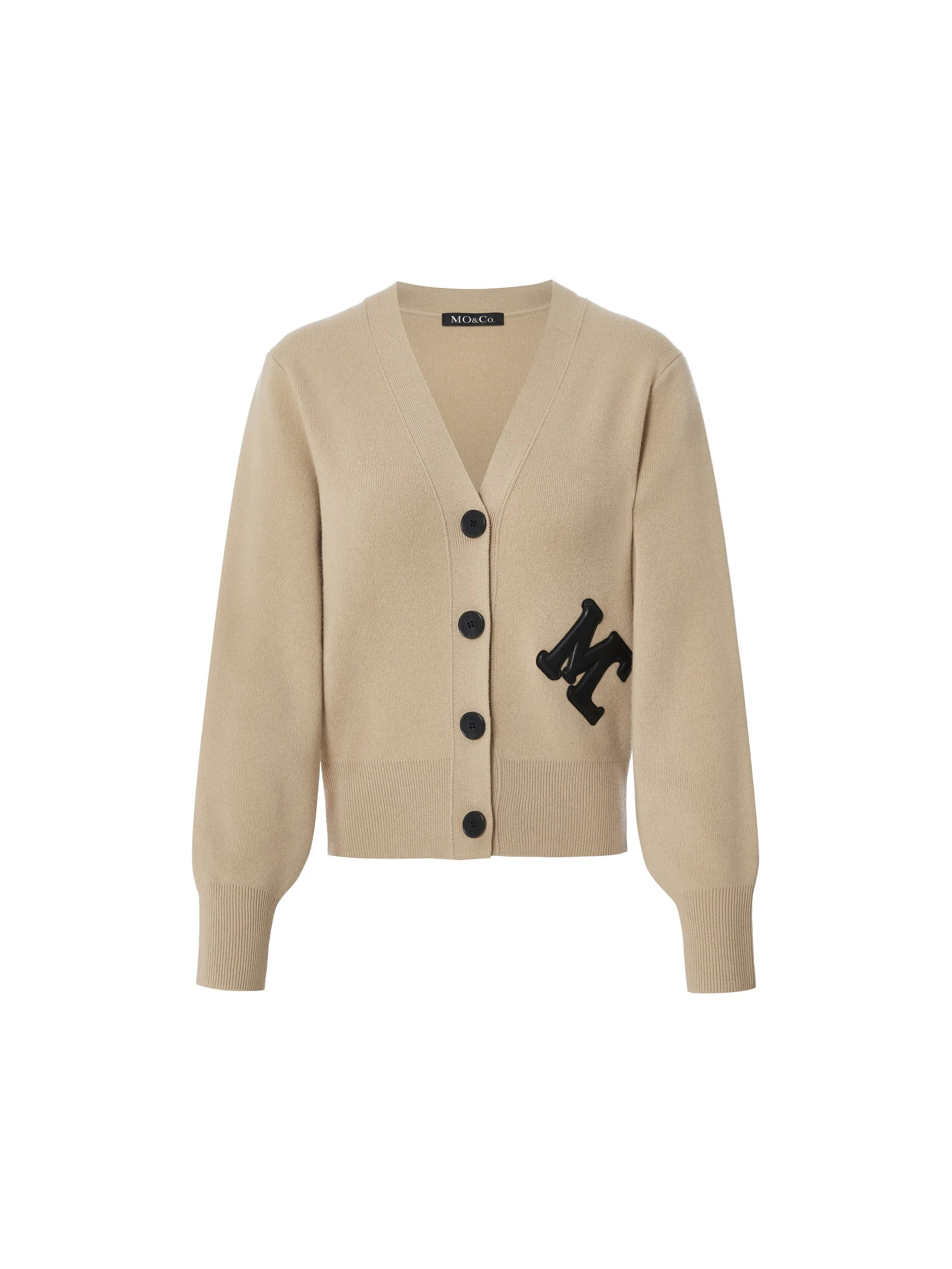 Merino Wool MC Print Cardigan