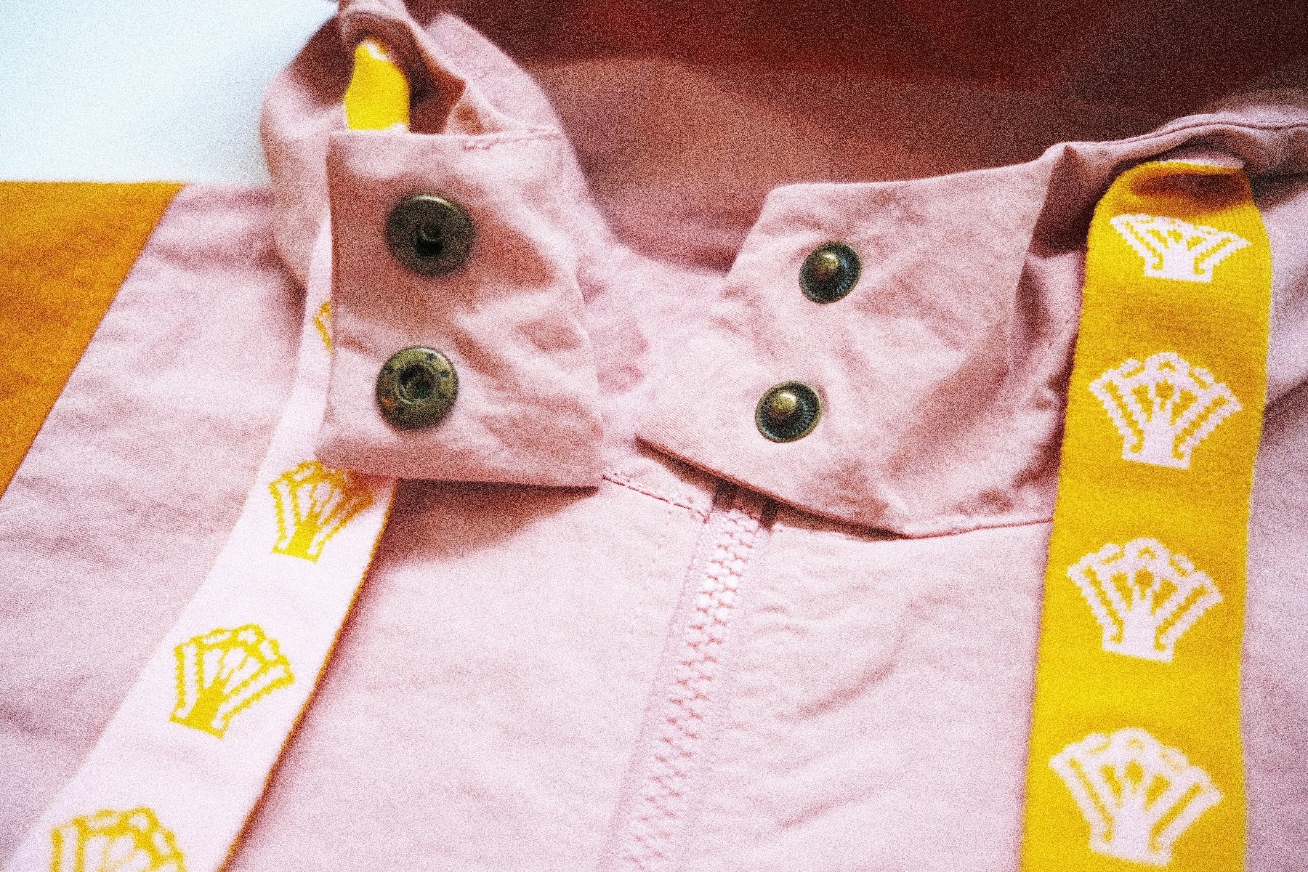 Mini Kardi Shell Pink Windbreaker Jacket