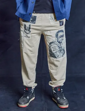 Multi-patch Jogger Pants