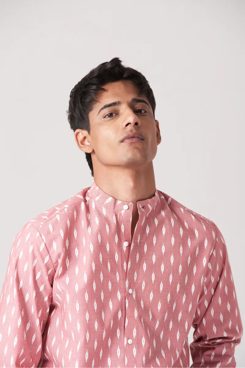 Pink Men’s Casual Classique Shirt