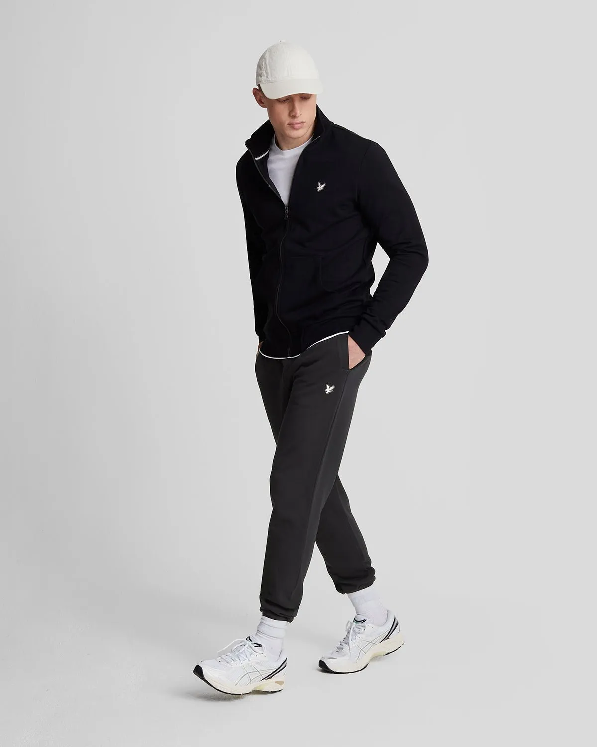 Premium Diagonal Weave French Terry Joggers