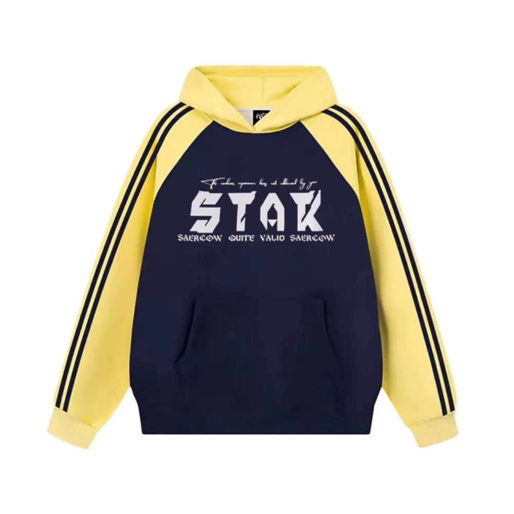 "American trendy STAK print” Hoodie