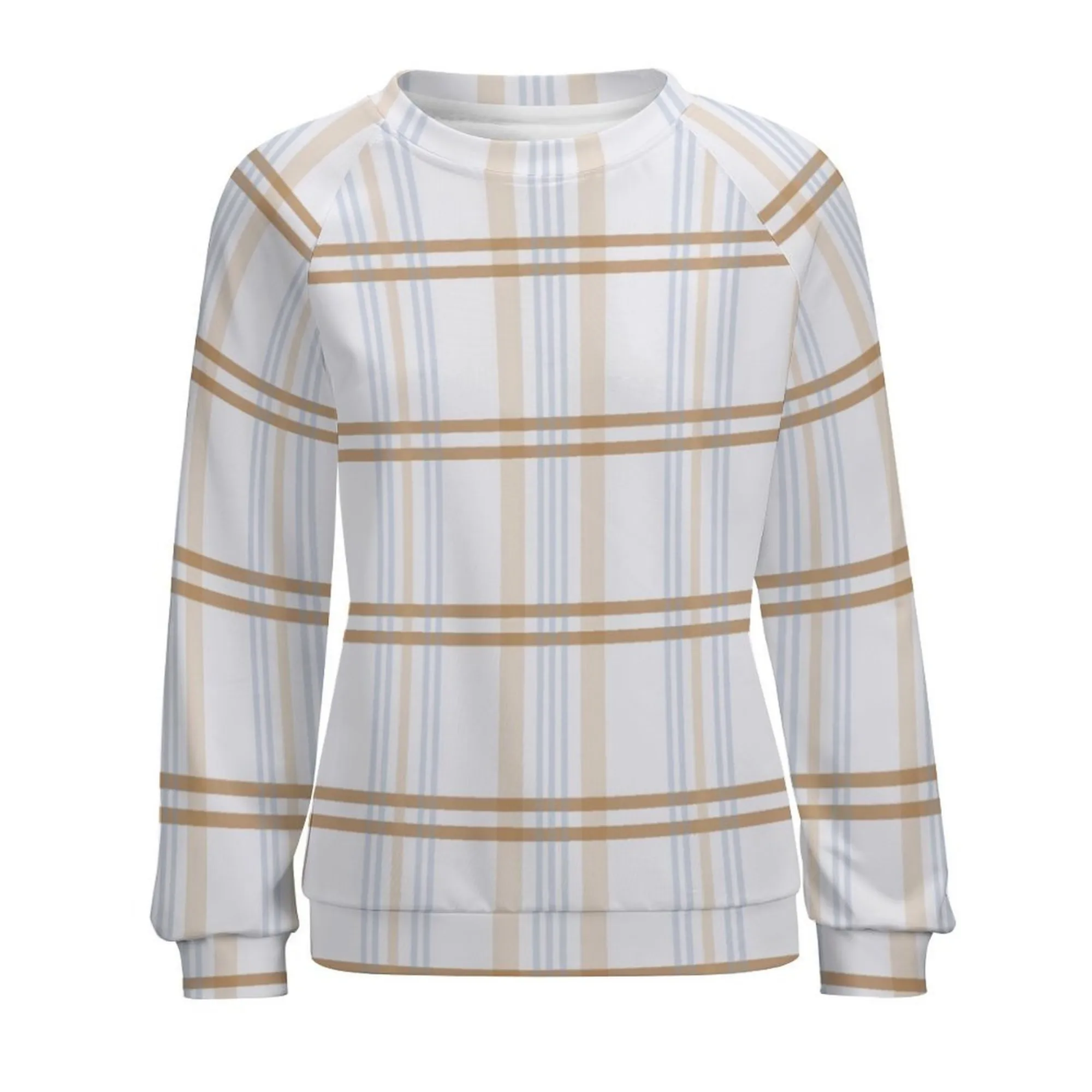 Reed | Women's Raglan Crewneck Sweatshirt | Cozy Autumn & Winter Crewneck