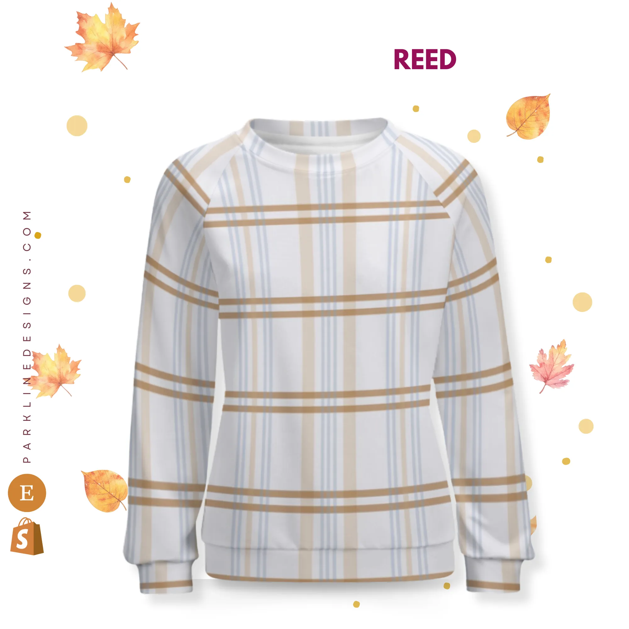 Spanish Marigold | Women's Raglan Crewneck Sweatshirt | Cozy Autumn & Winter Crewneck