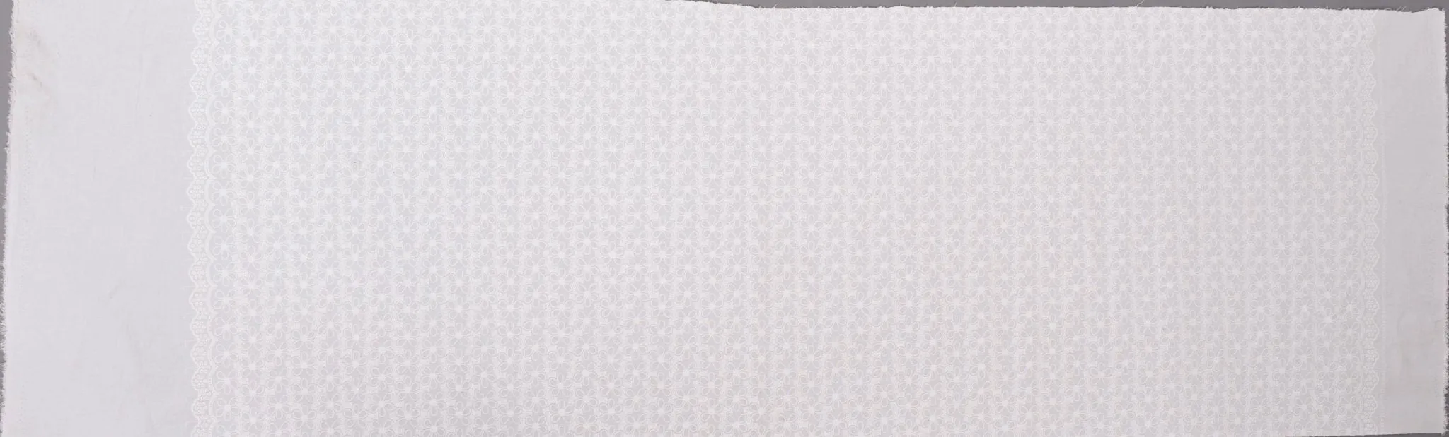 Stretchy Cotton Poplin Eyelet Embroidery Fabric