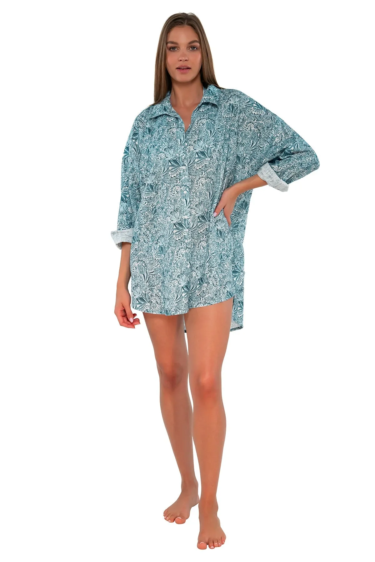Sunsets Delilah Shirt - By The Sea