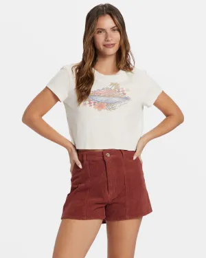 Surfing Solo T-Shirt - White Cap