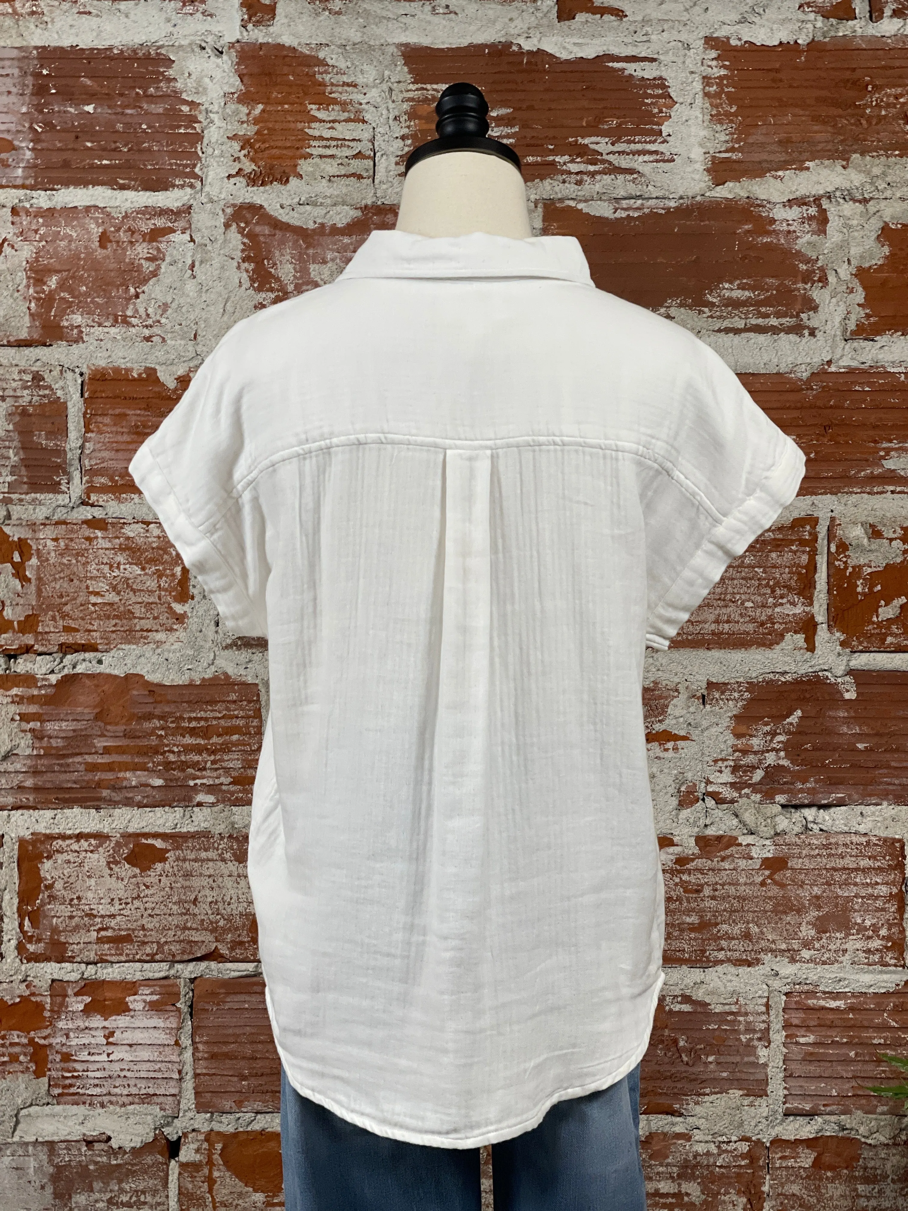 Thread & Supply Laira Shirt in White