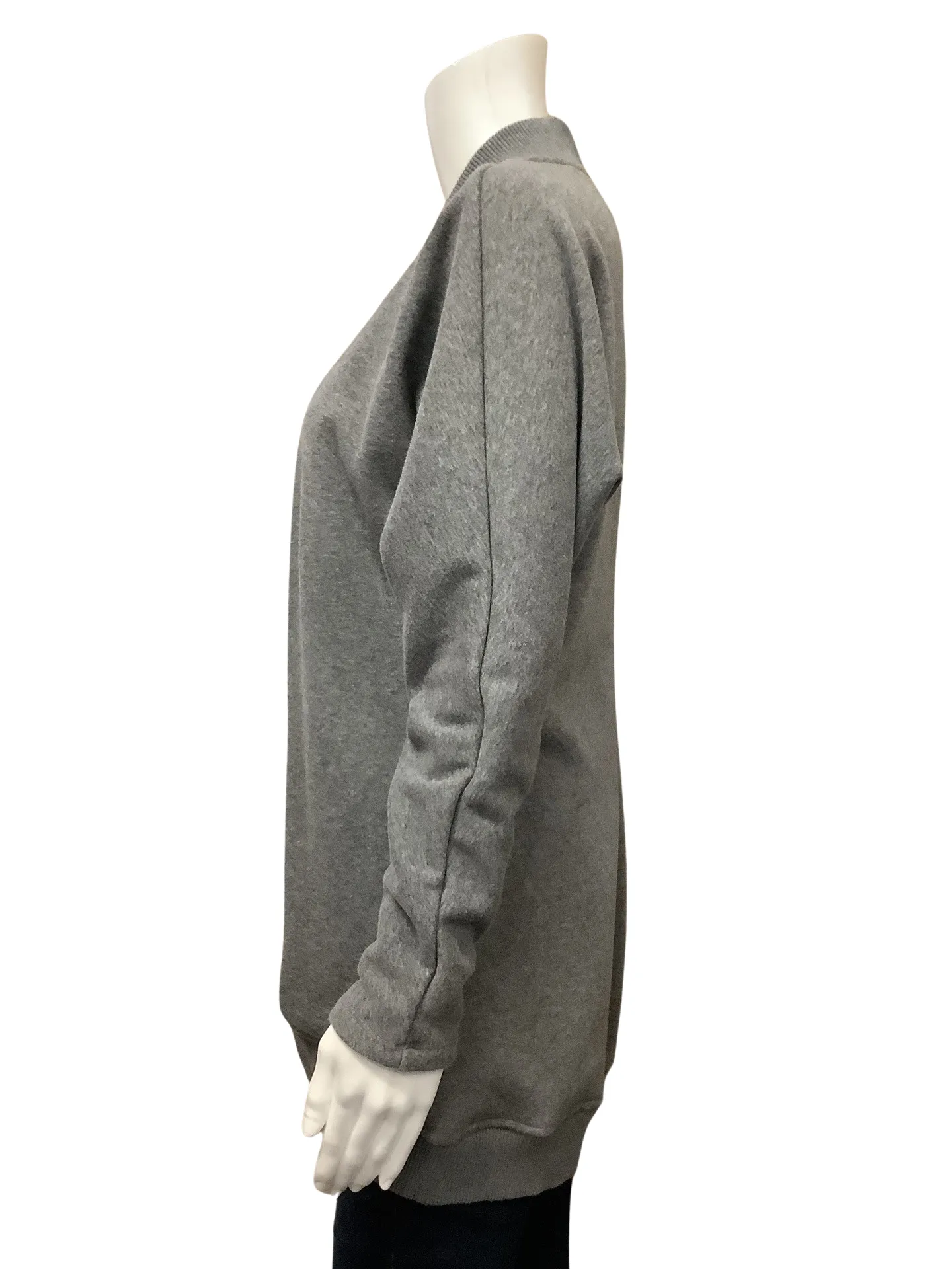 UGG Women's Cardigan Grey Fleece Lined Size: S