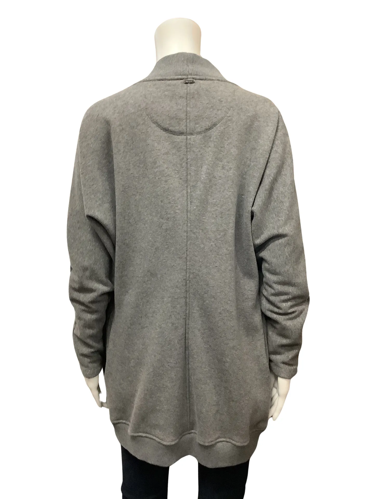 UGG Women's Cardigan Grey Fleece Lined Size: S