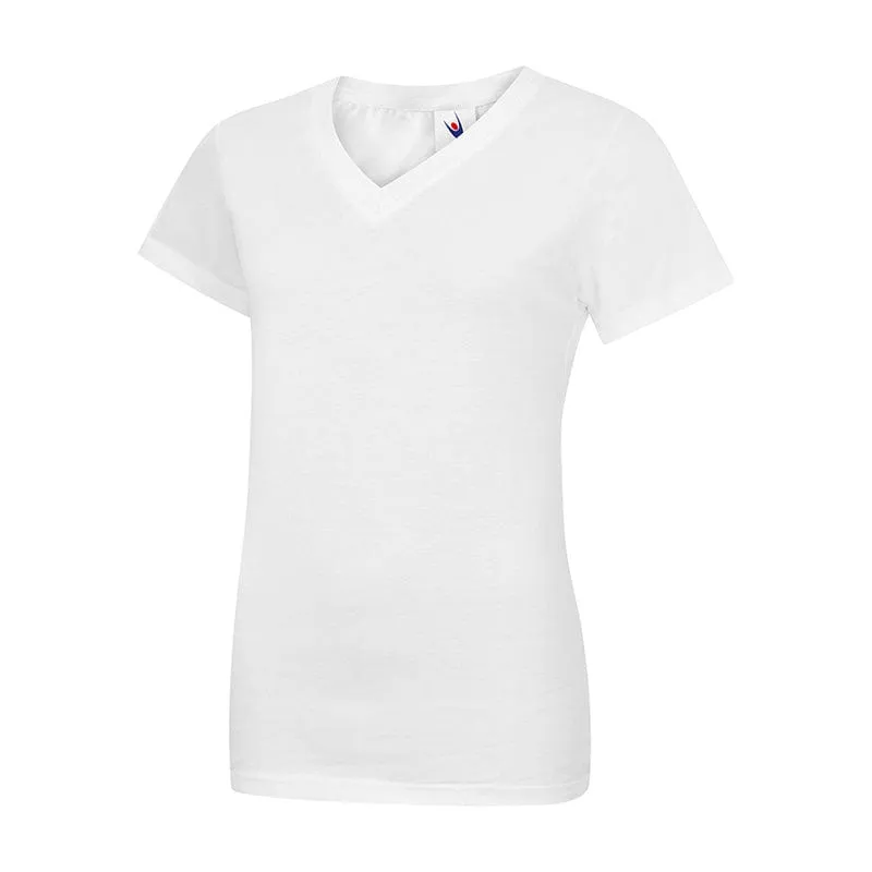Uneek UC319 Ladies Classic V Neck T-Shirt