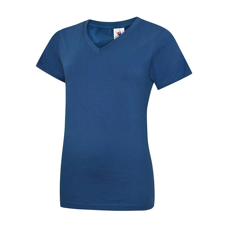 Uneek UC319 Ladies Classic V Neck T-Shirt