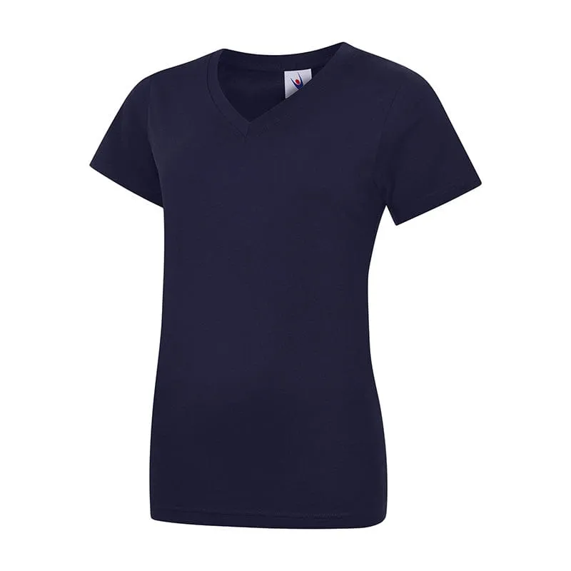 Uneek UC319 Ladies Classic V Neck T-Shirt