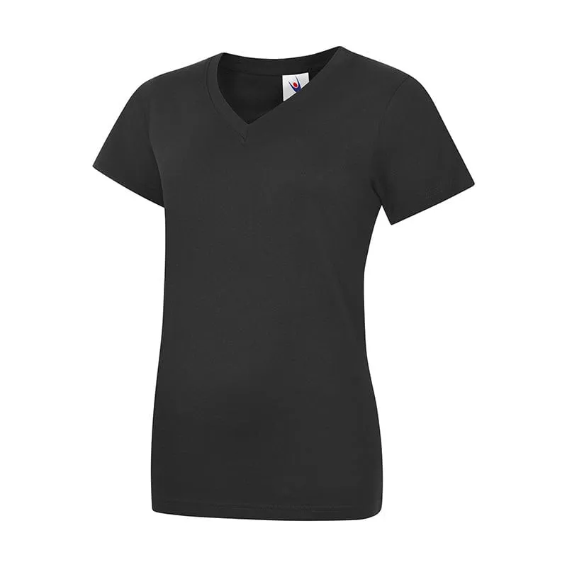 Uneek UC319 Ladies Classic V Neck T-Shirt