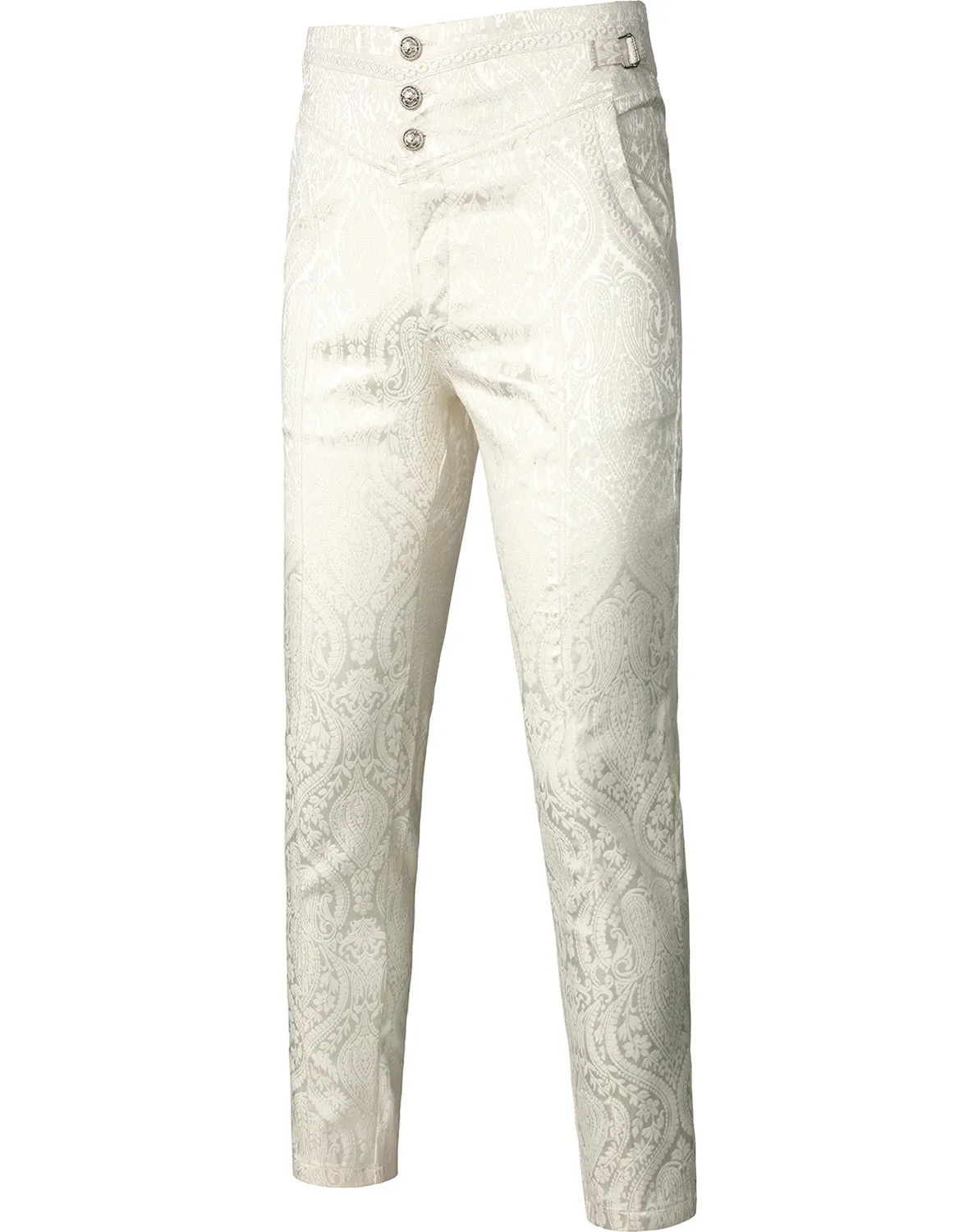 VATPAVE Mens Gothic Pants Cosplay Costume Trousers Steampunk Victorian Pants