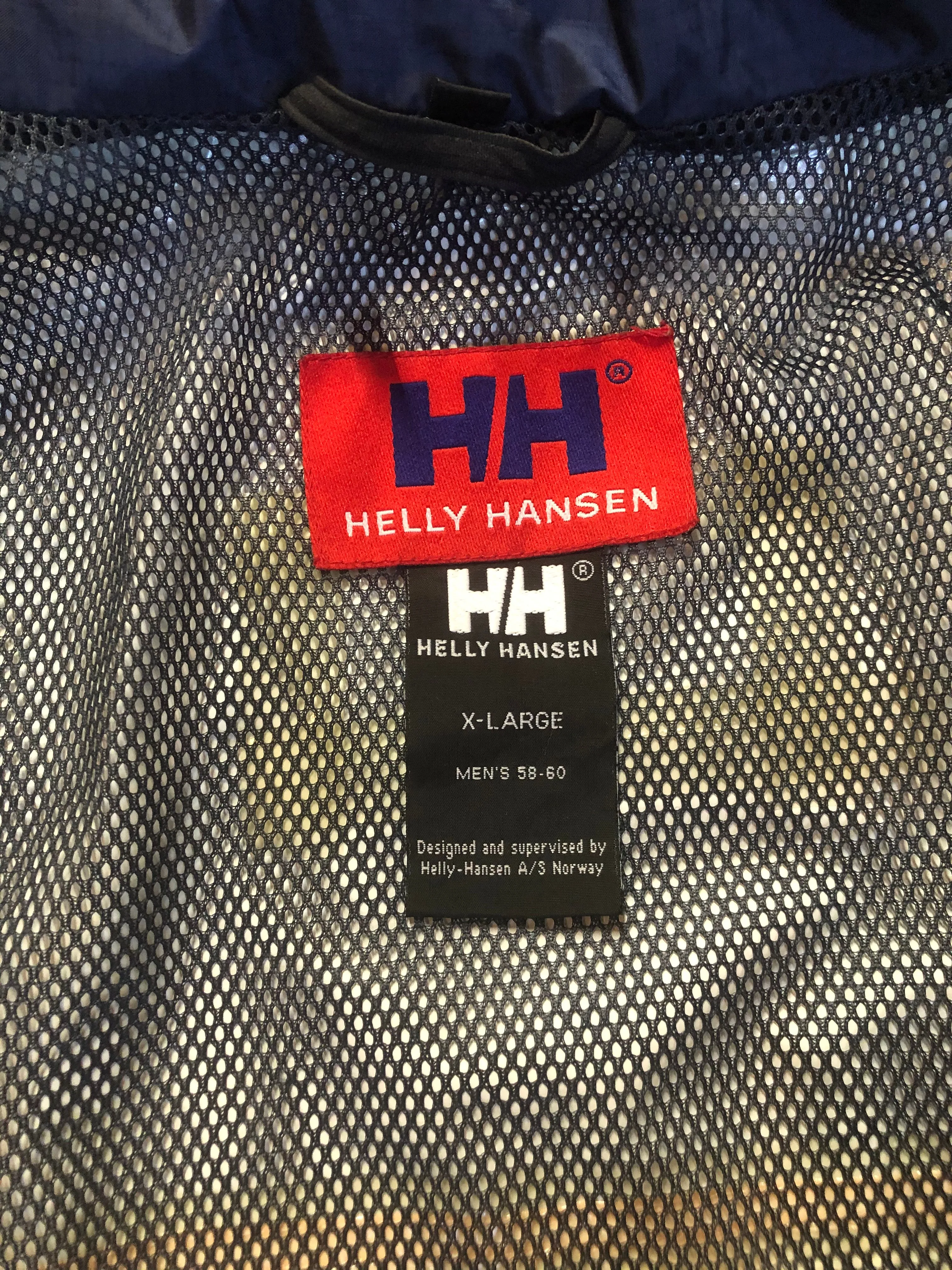 Vintage Helly Hansen "Extreme" White, Yellow and Navy Windbreaker SOLD