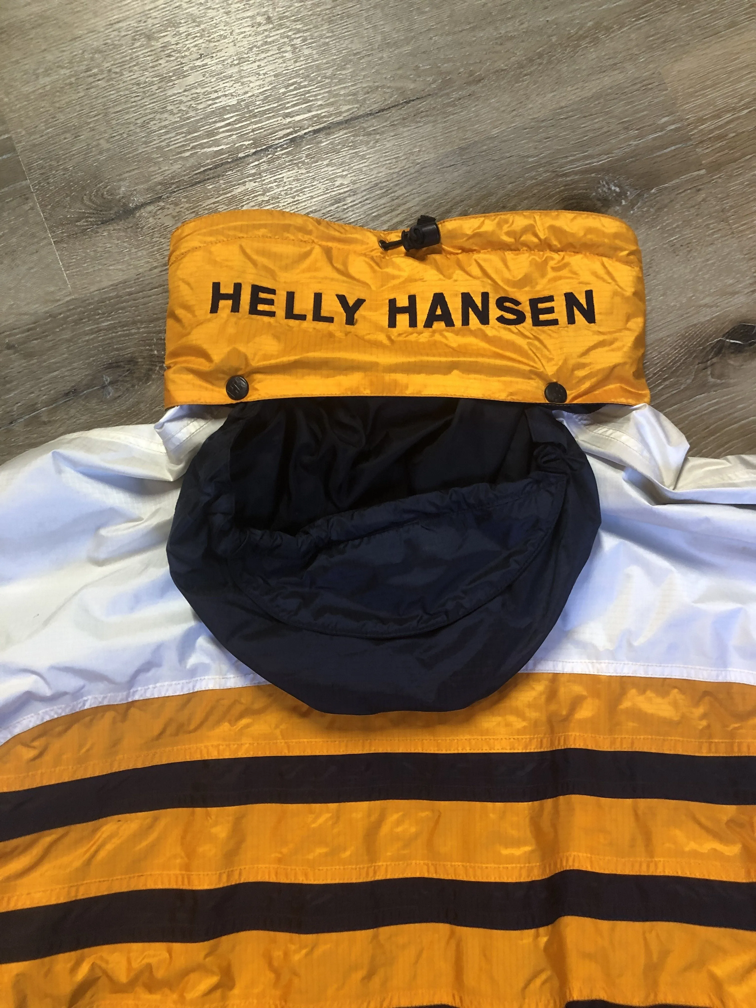 Vintage Helly Hansen "Extreme" White, Yellow and Navy Windbreaker SOLD