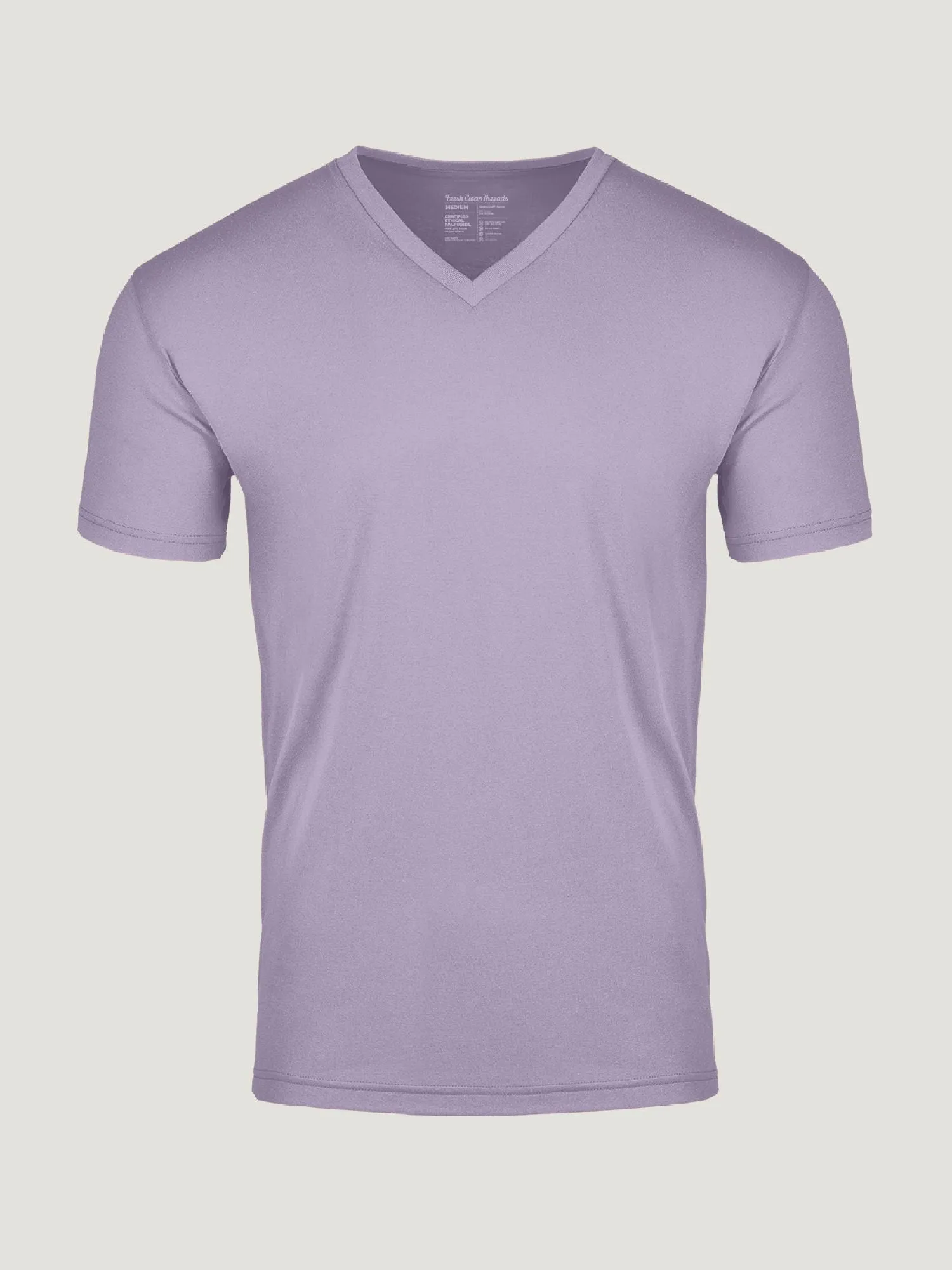 Vintage Purple V-Neck